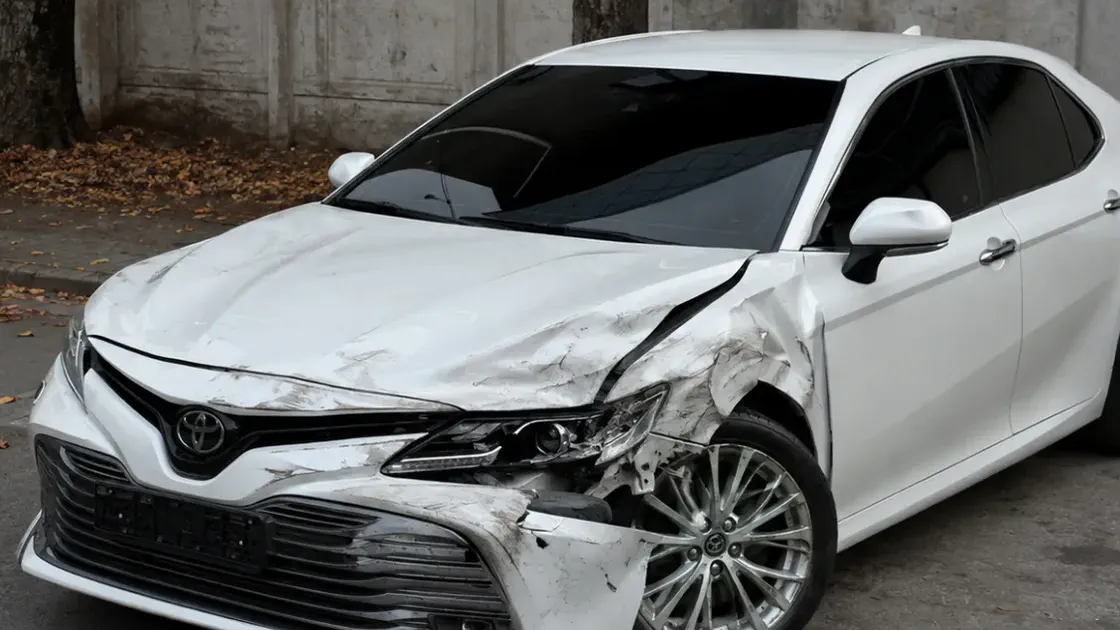 Toyota Camry, 2018 после удара — выкуплен за 1 450 000 ₽